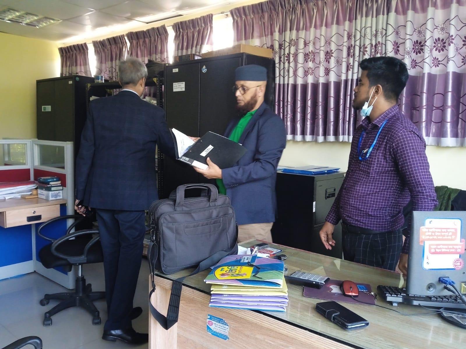 Hospital administration visit
