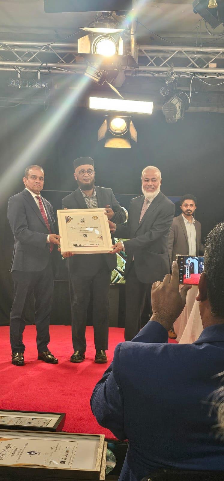 Award presentation